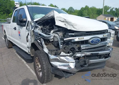 2021 Ford F-250 Xl из США, поврежденный, VIN 1FT7X2B60MEC39239